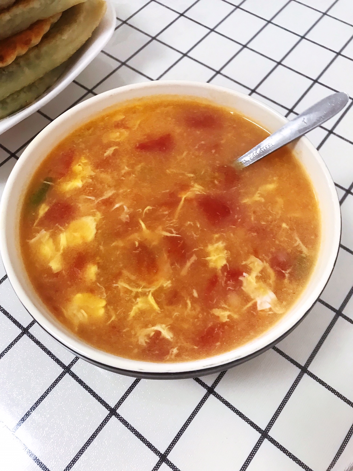 超级快手的西红柿鸡蛋汤的做法