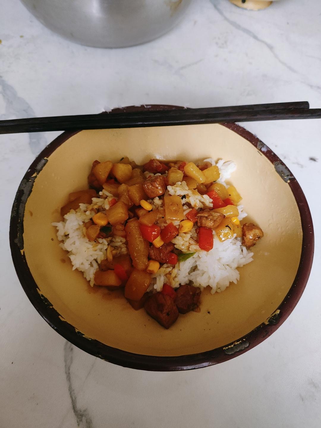 鸡肉咖喱土豆（懒人一定要收藏的菜谱😄）