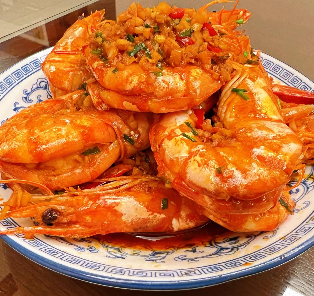 油焖对虾的做法