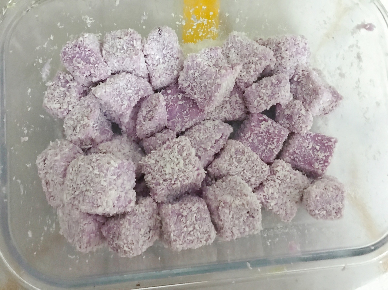 紫薯椰蓉小方