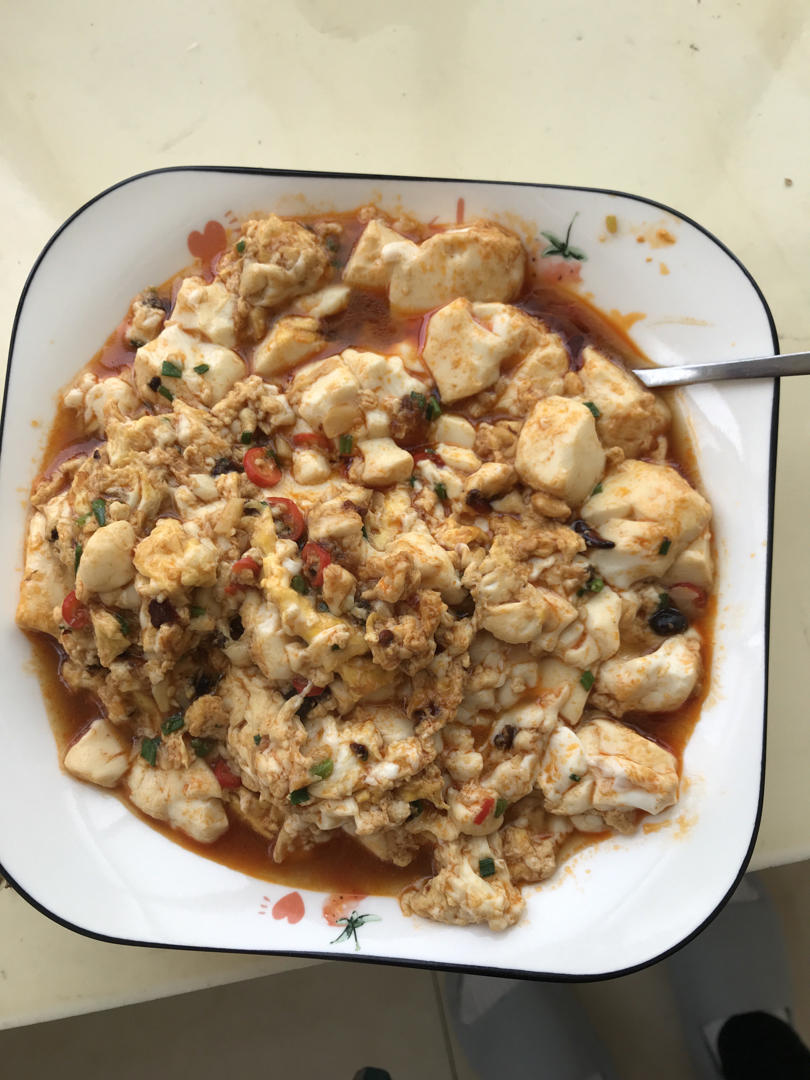 鸡蛋抱豆腐🔥巨下饭、巨好吃