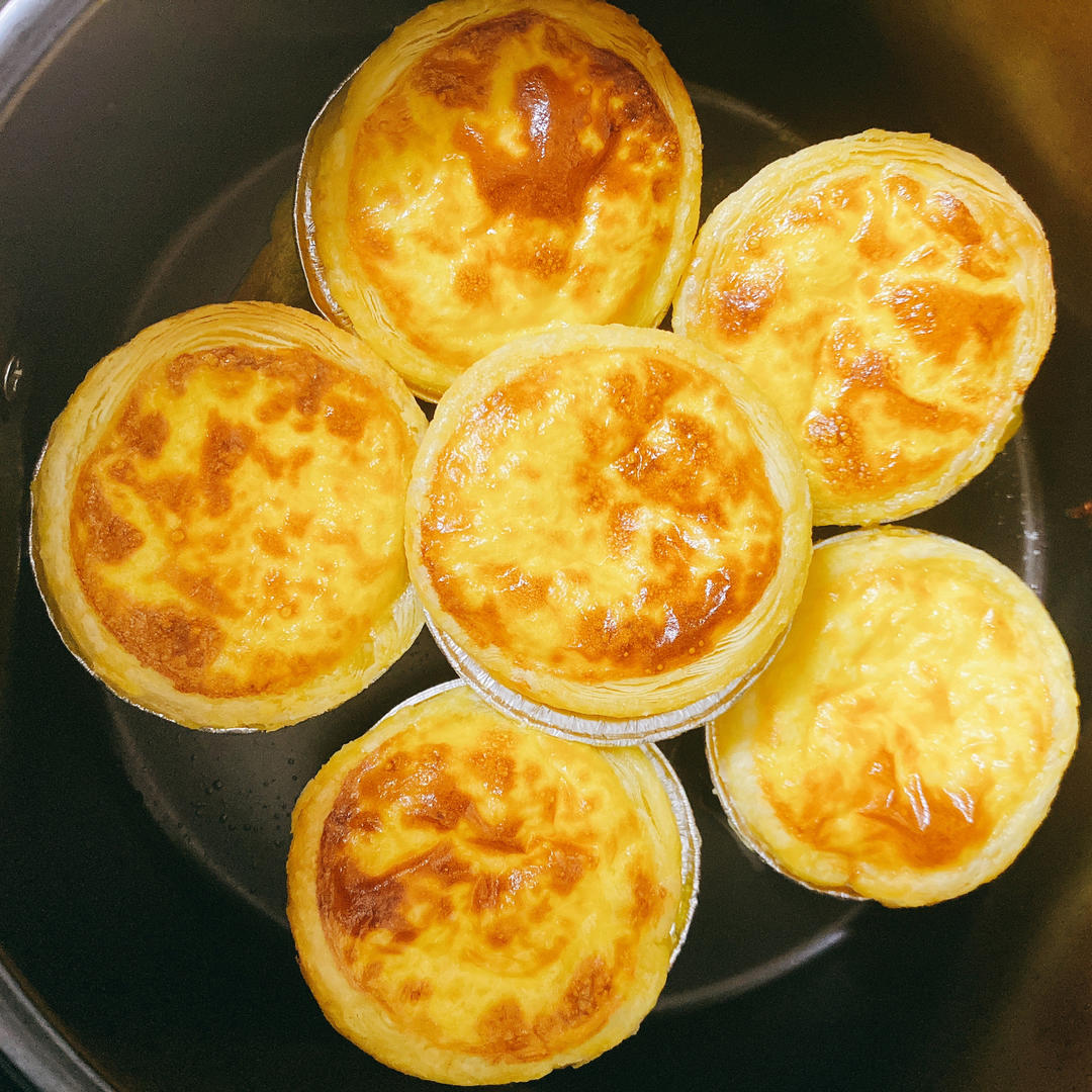 空气炸锅蛋挞（无淡奶油版）