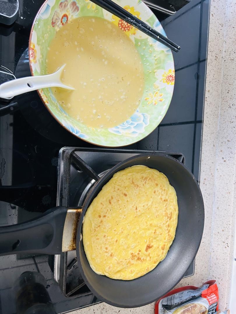 简单又营养的葱花鸡蛋饼