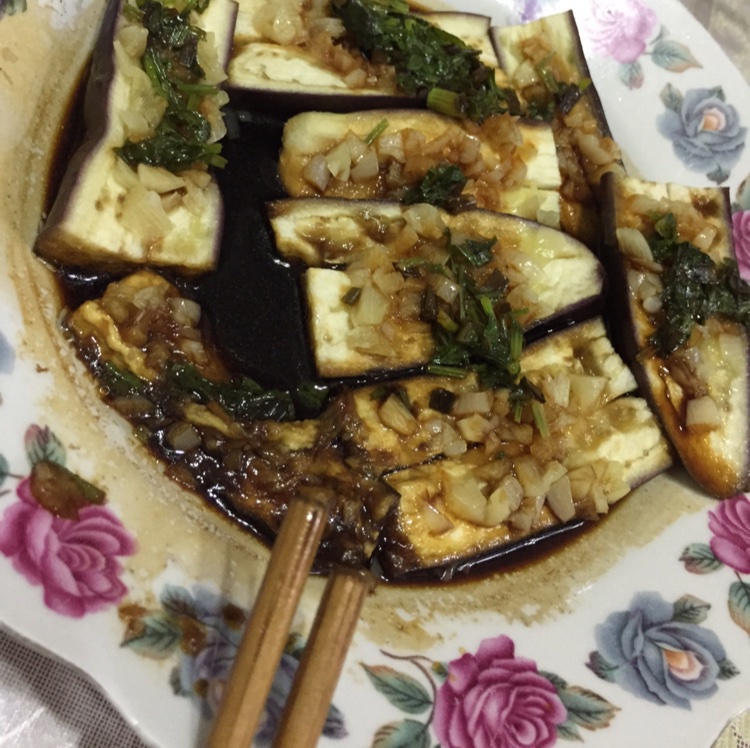 蒜蓉蒸茄子