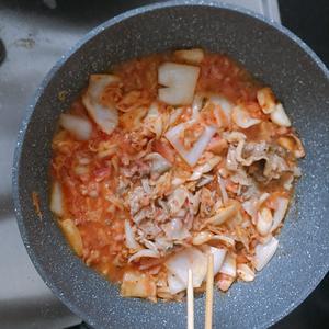韩国泡菜火锅的做法 步骤7
