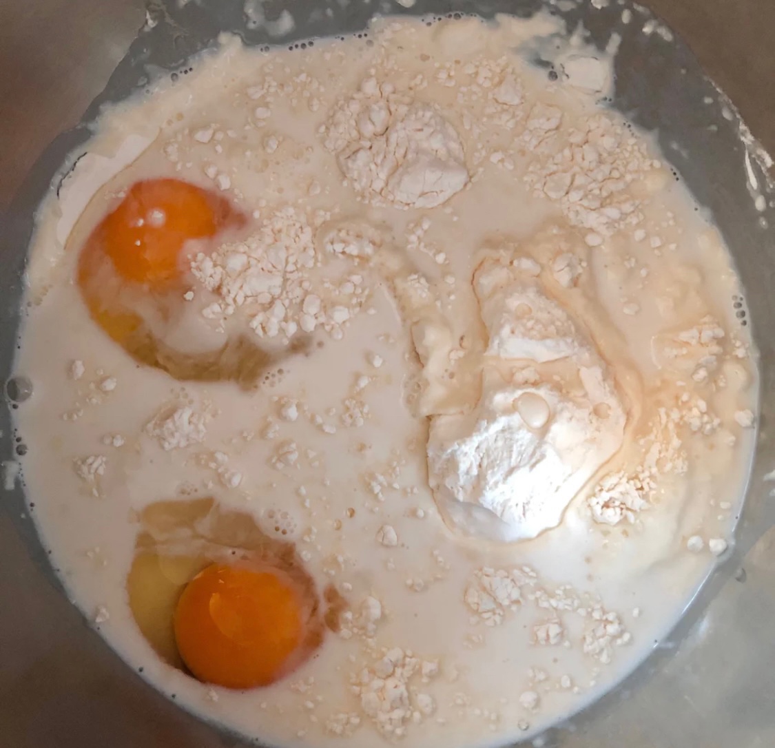 芝士咸蛋黄爆浆流心的做法 步骤1