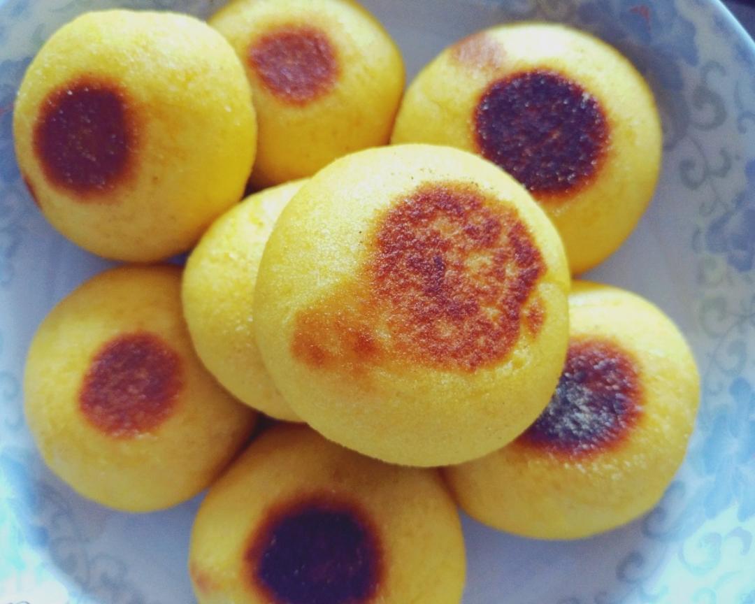 玉米面饼-软乎乎香喷喷