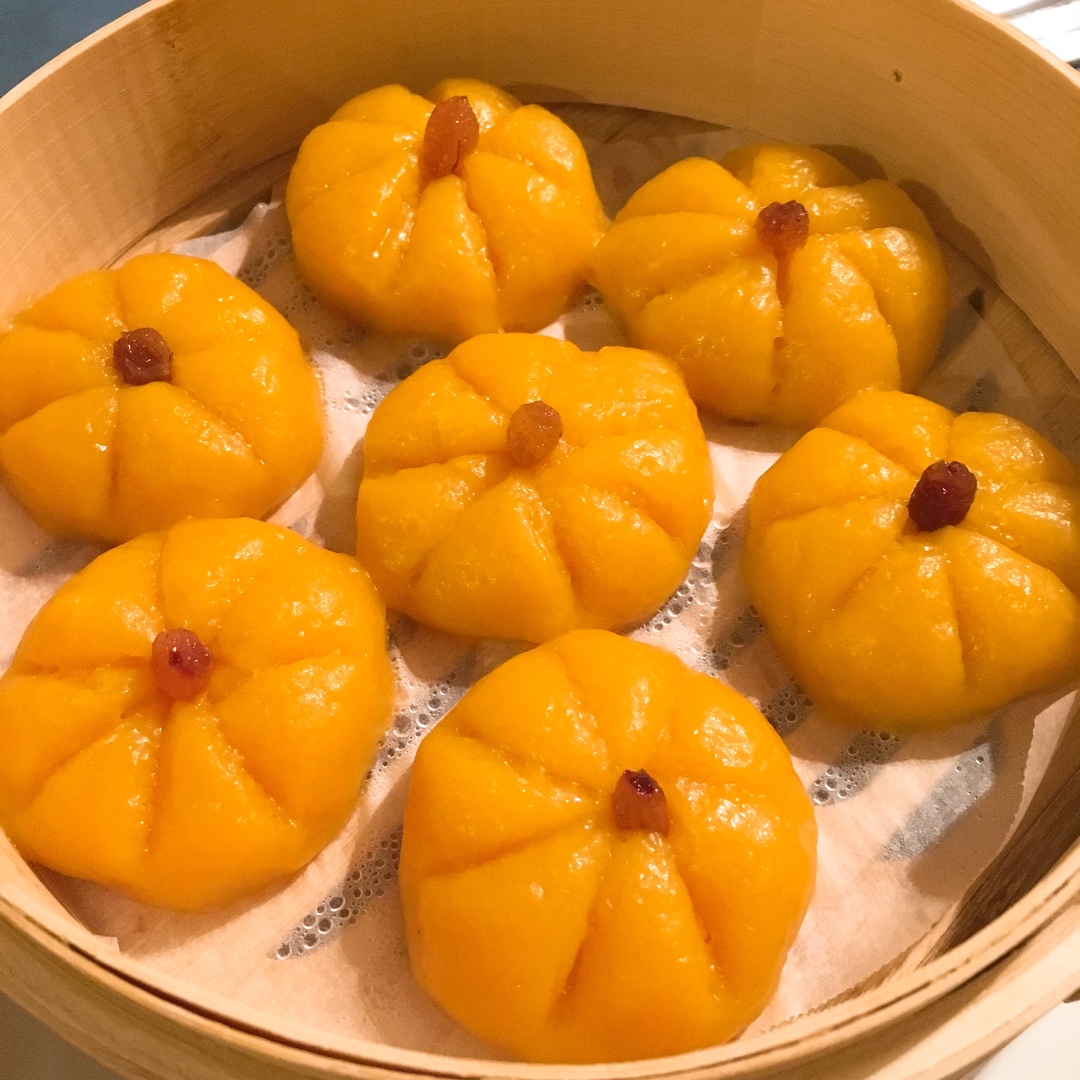 南瓜豆沙包