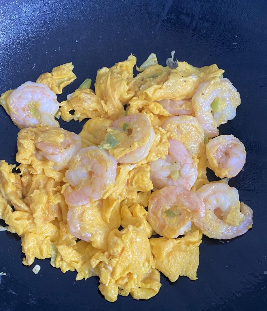 虾仁滑炒鸡蛋