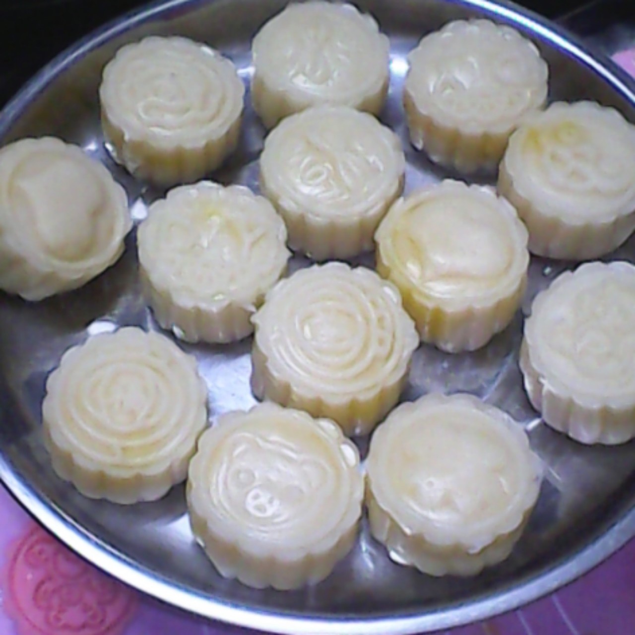 《Tinrry下午茶》冰皮月饼（奶黄馅）