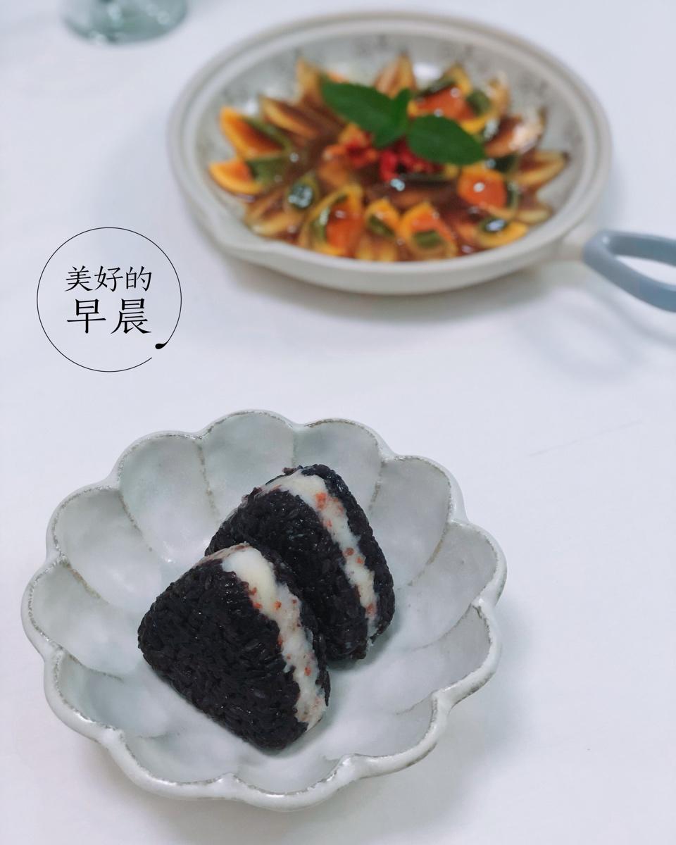 栗香黑米糕