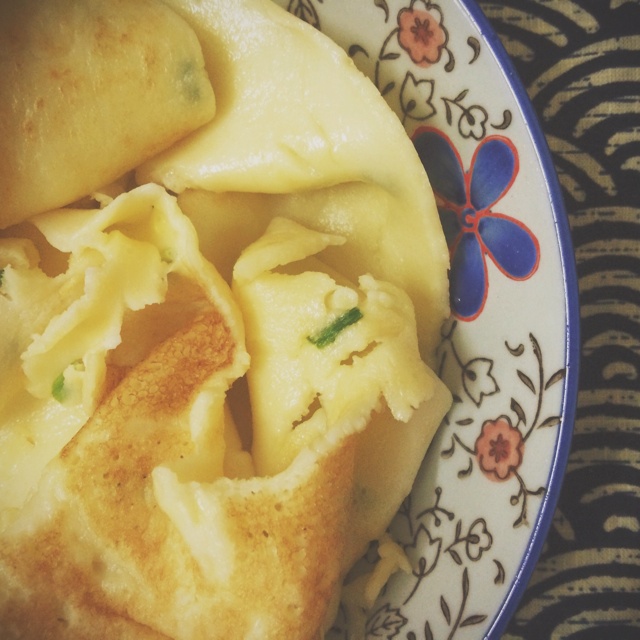 香葱鸡蛋饼