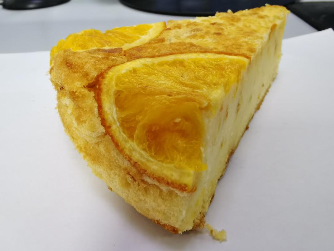 橙子翻转戚风蛋糕