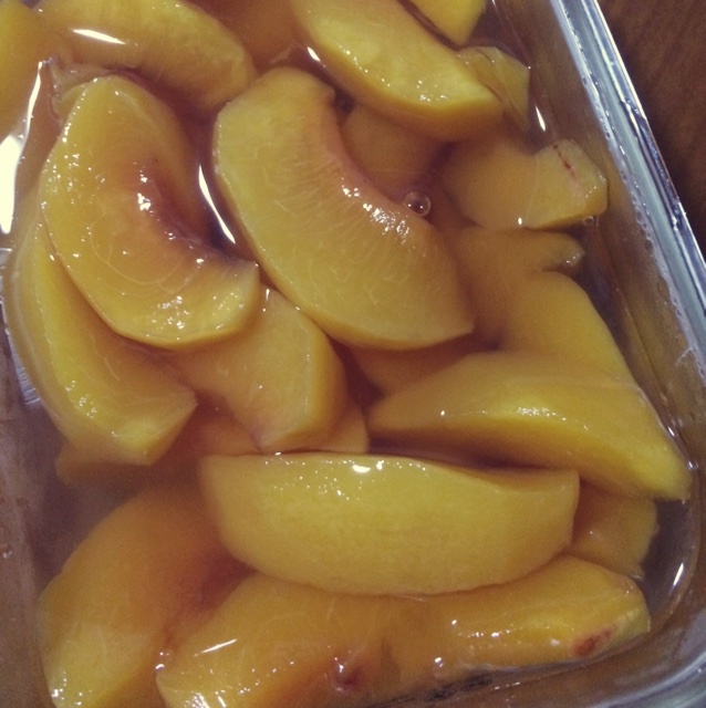 冰糖黄桃/黄桃罐头