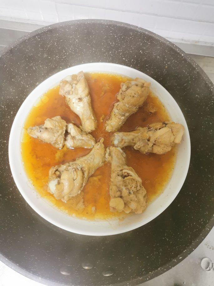 无油版巨嫩无比的椒盐蒸鸡腿🍗