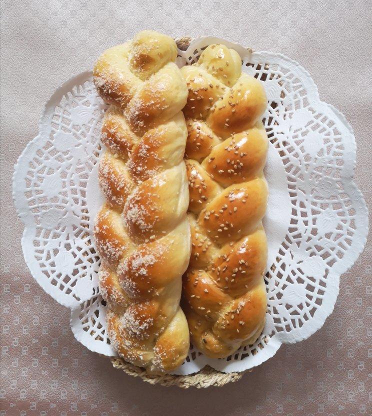 酸奶辫子面包（一次发酵）