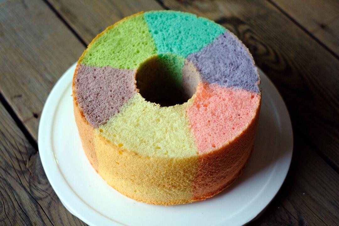 彩虹戚风(无色素版 ）