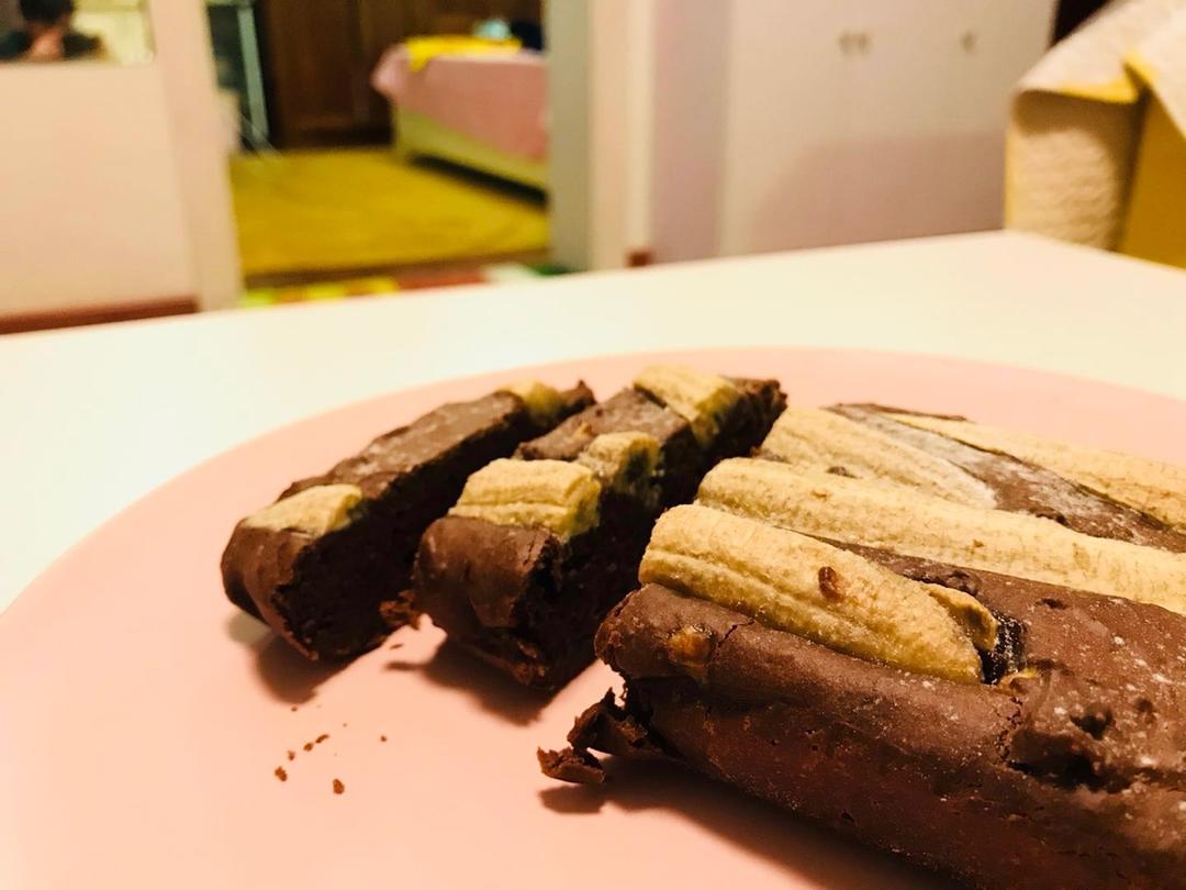 可能是最好吃的香蕉巧克力蛋糕