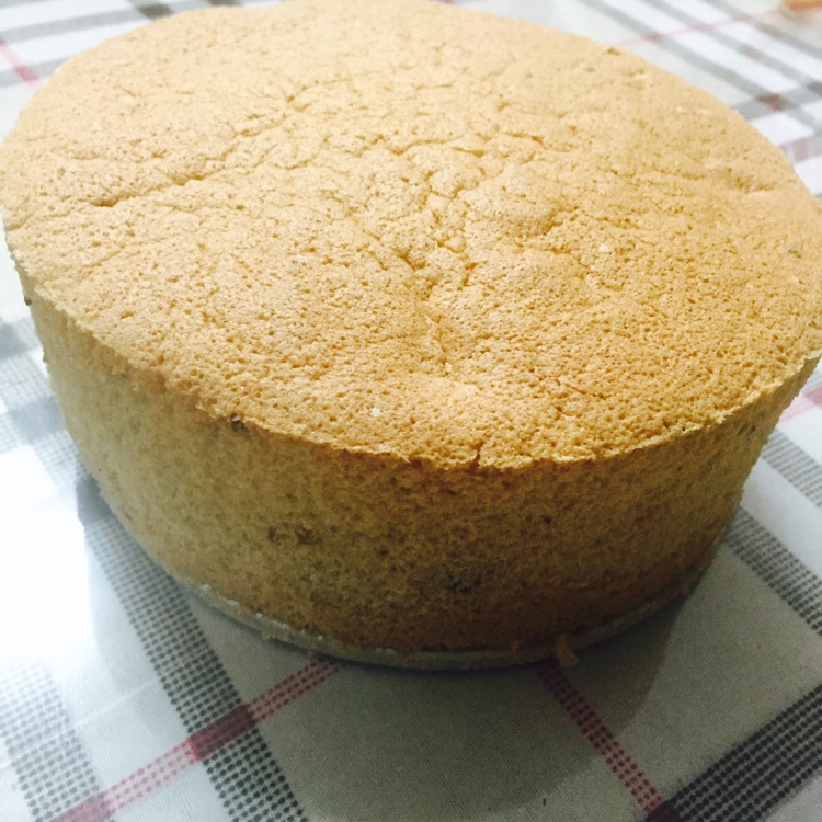 6寸戚风蛋糕（2蛋）