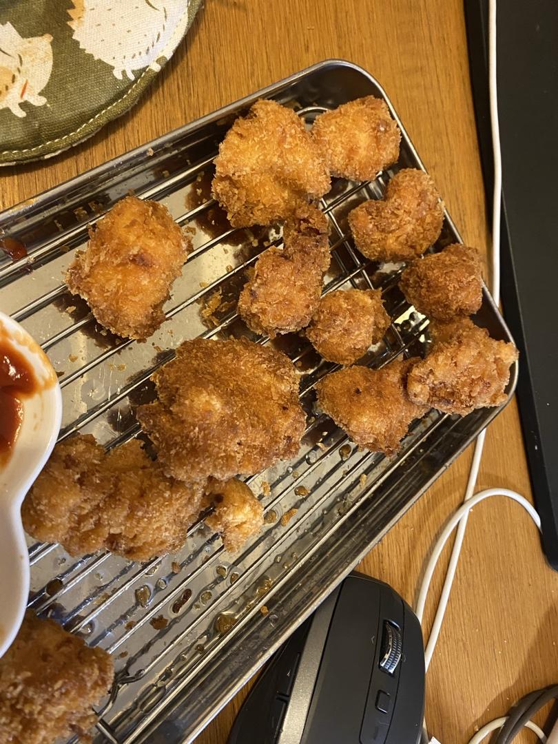自制酥脆鸡米花