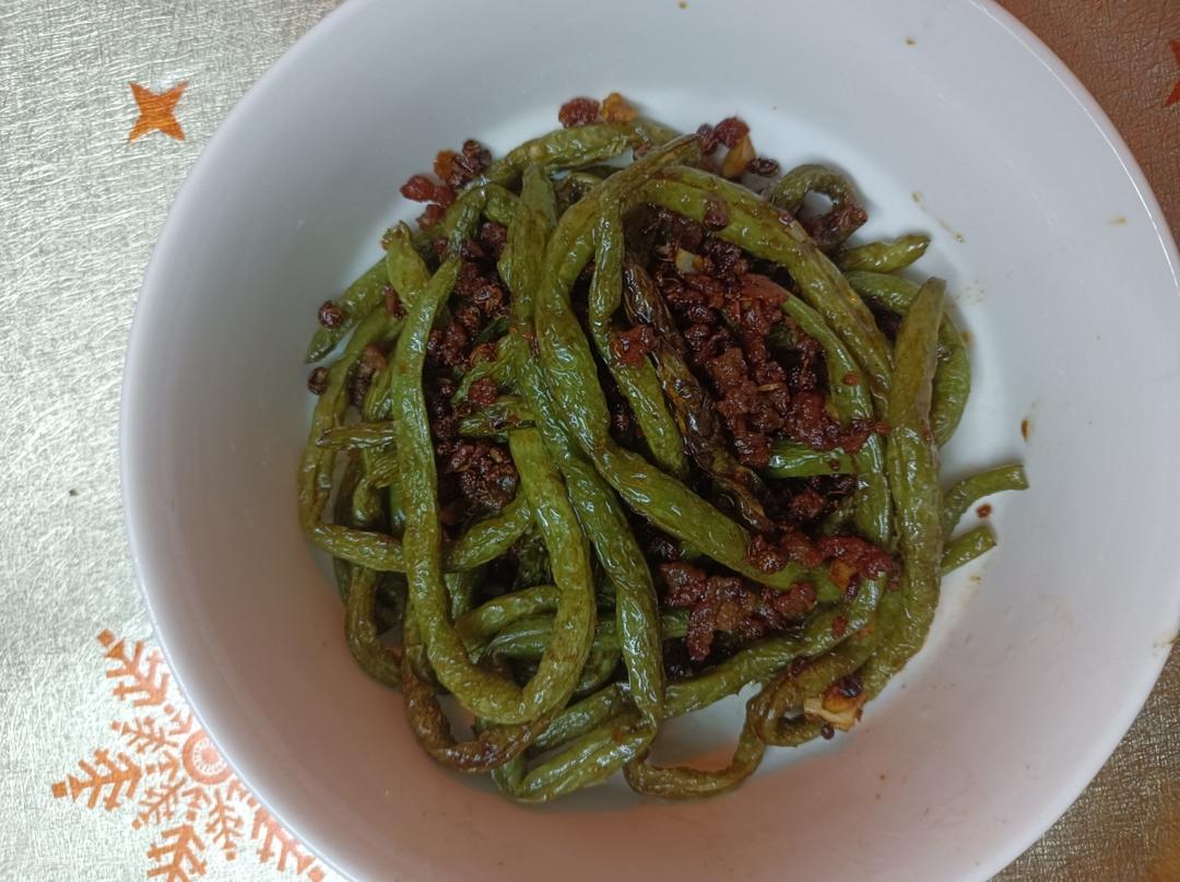 家庭版干煸豆角