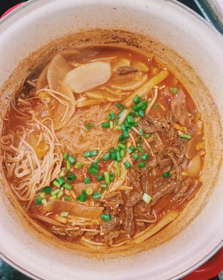 韩式辣牛肉汤【曼食慢语】