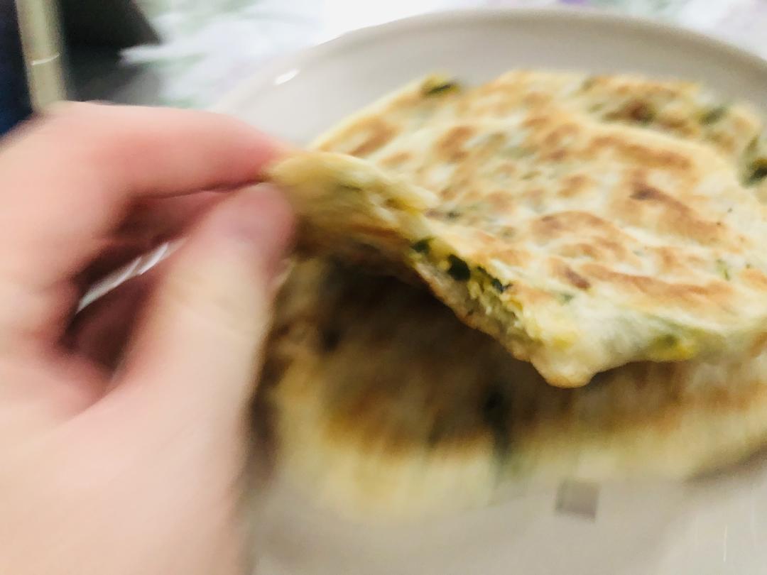 超喧软的馅饼，冷了也不会变硬，全程不用揉面