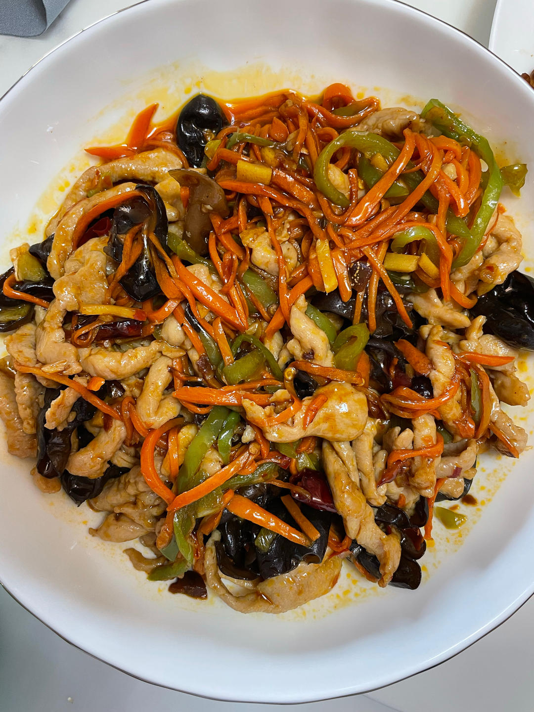 超级下饭鱼香肉丝（不辣版）