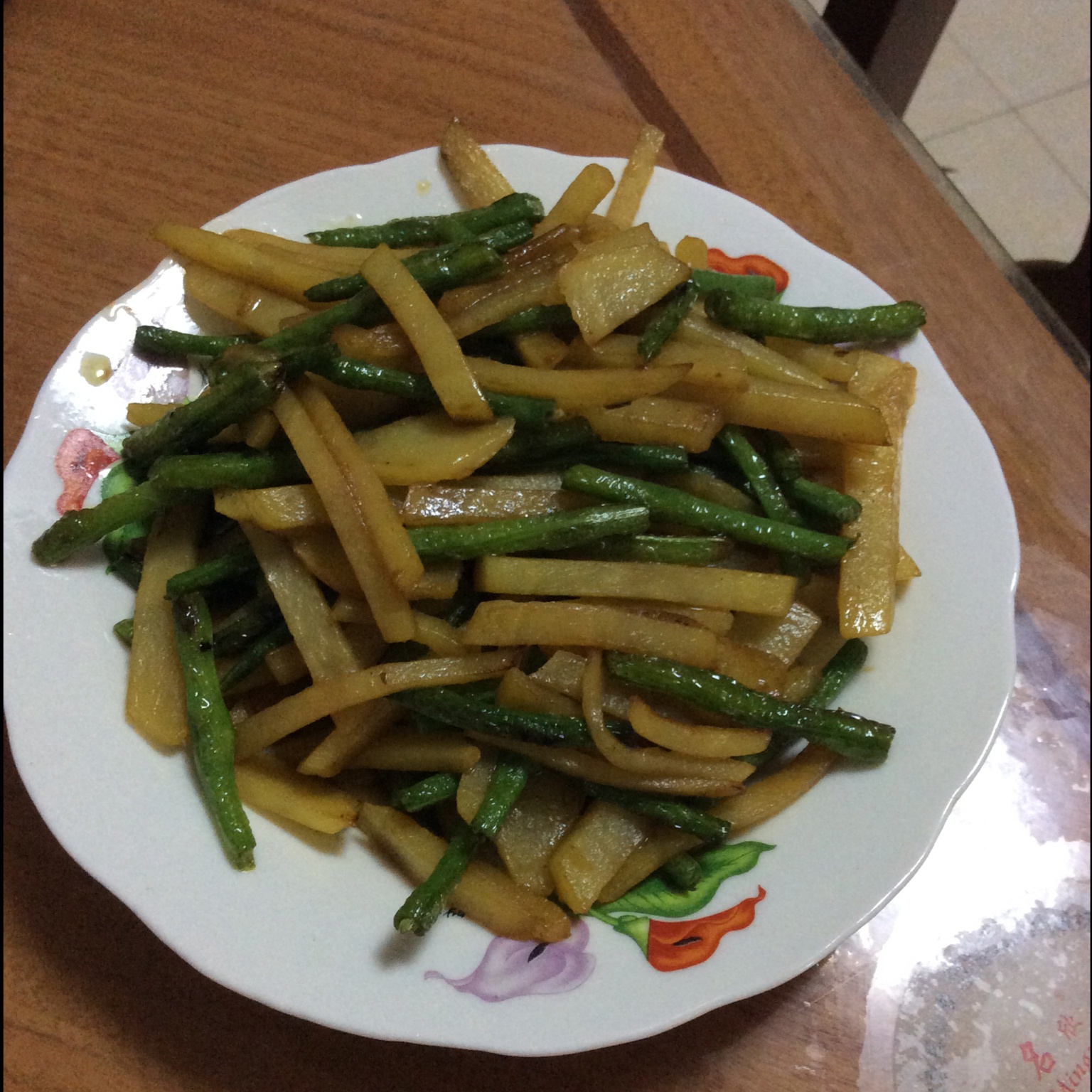 土豆烧豆角