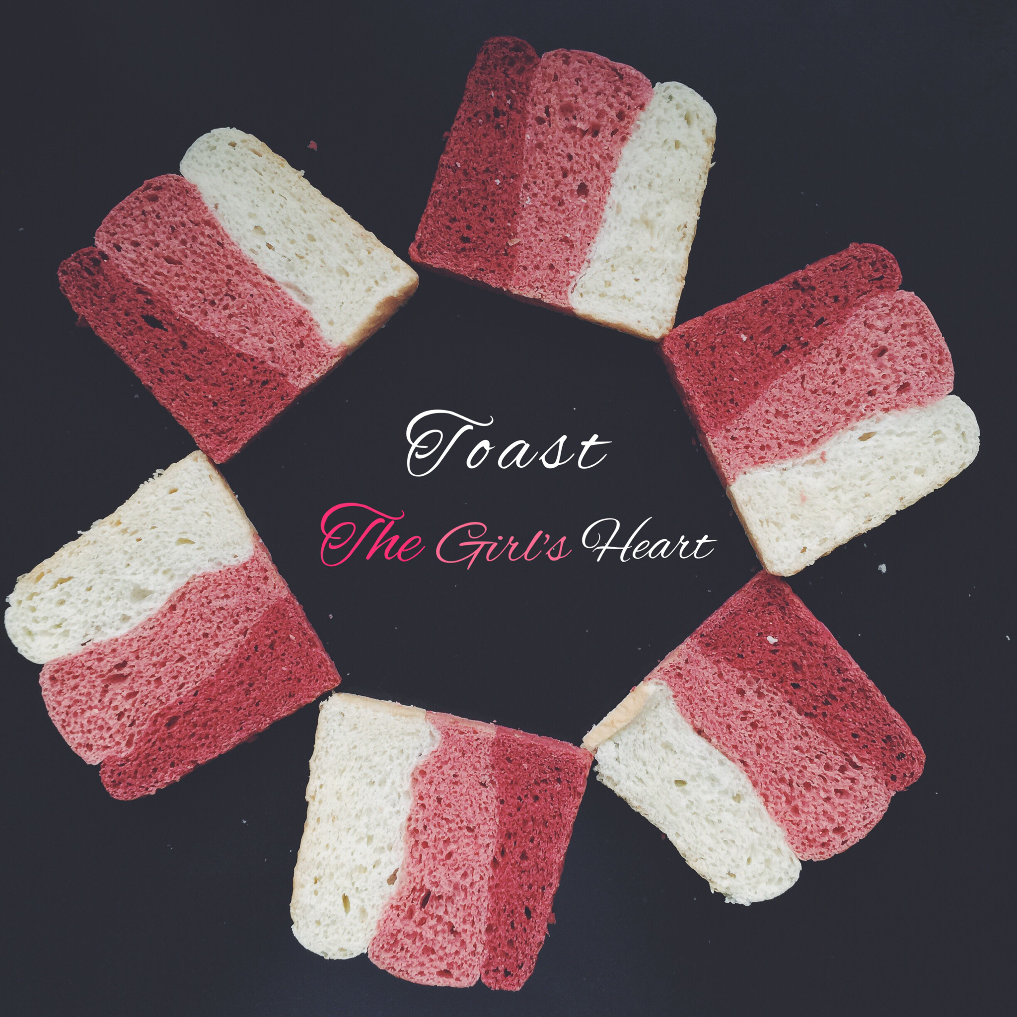 少女心的渐变吐司