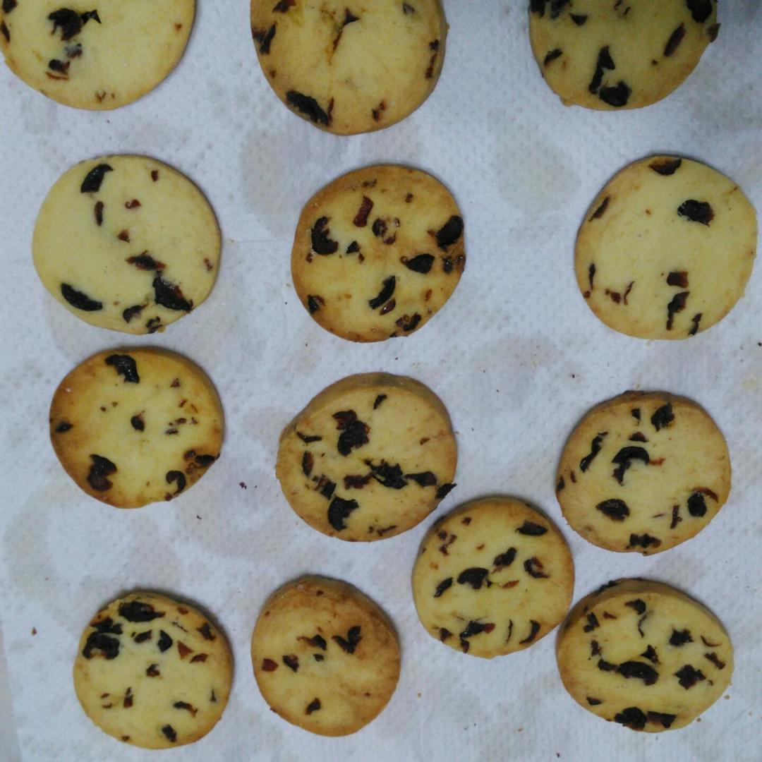 低糖少油版蔓越莓饼干