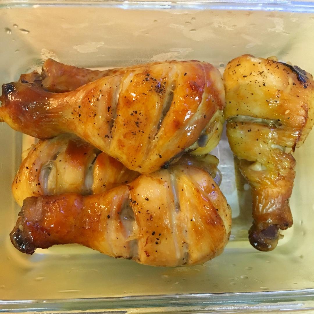 蜜汁烤鸡腿