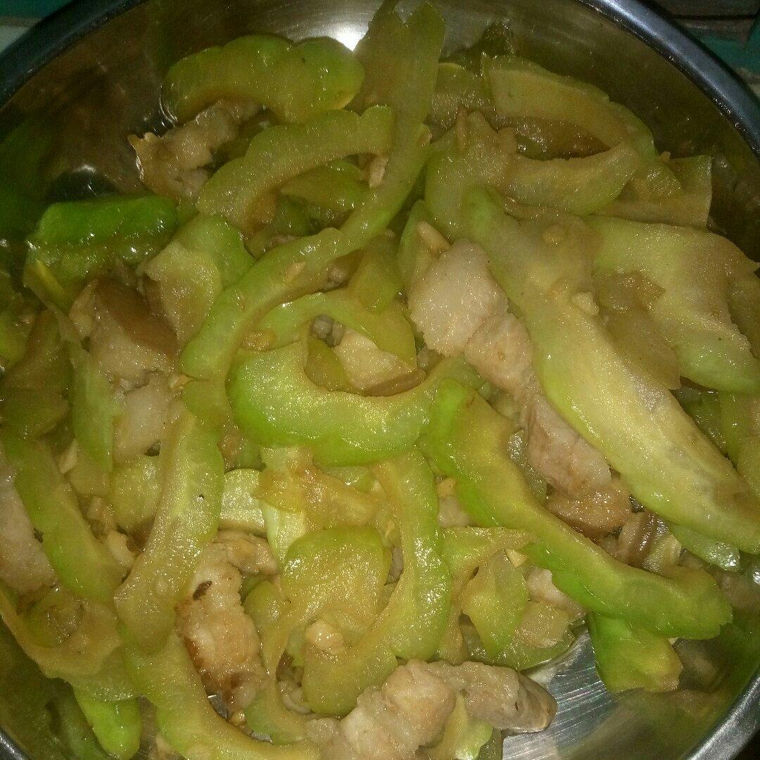 苦瓜炒肉