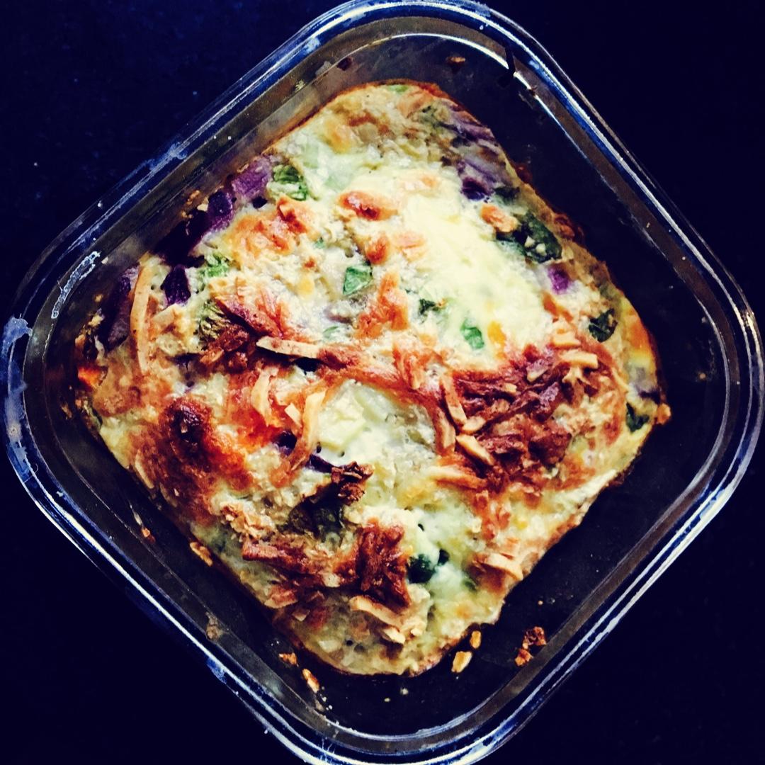 蔬菜烤燕麦（无油）