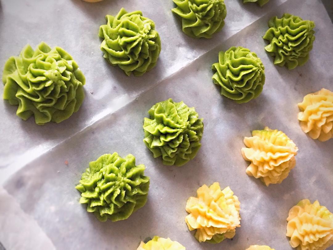 零失败花纹超级立体的黄油曲奇