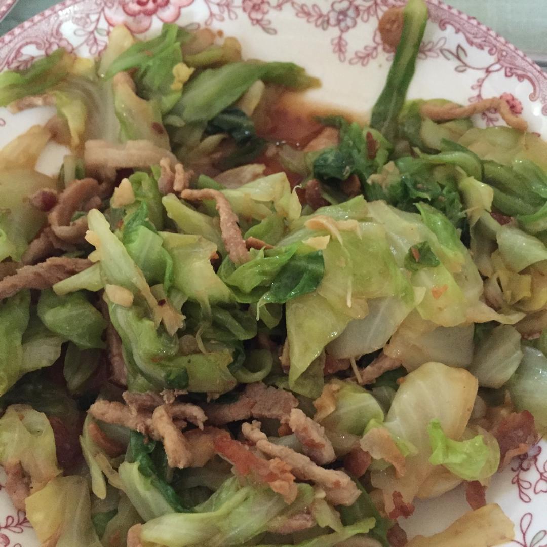 干锅包菜