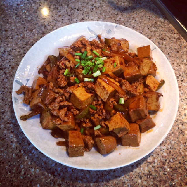 下饭神器---老干妈炒香干