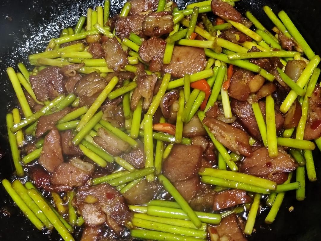 蒜薹炒肉
