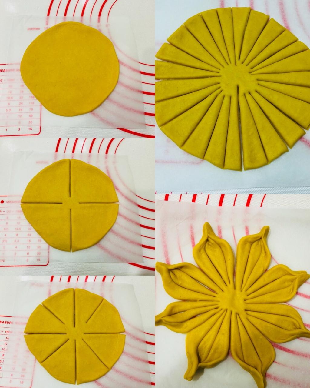 向日葵豆沙面包