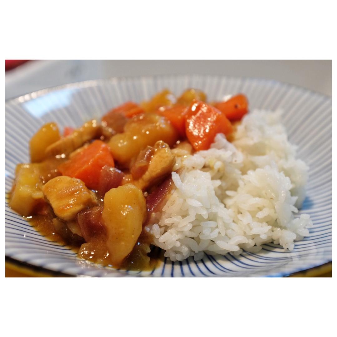 日式鸡肉咖喱饭