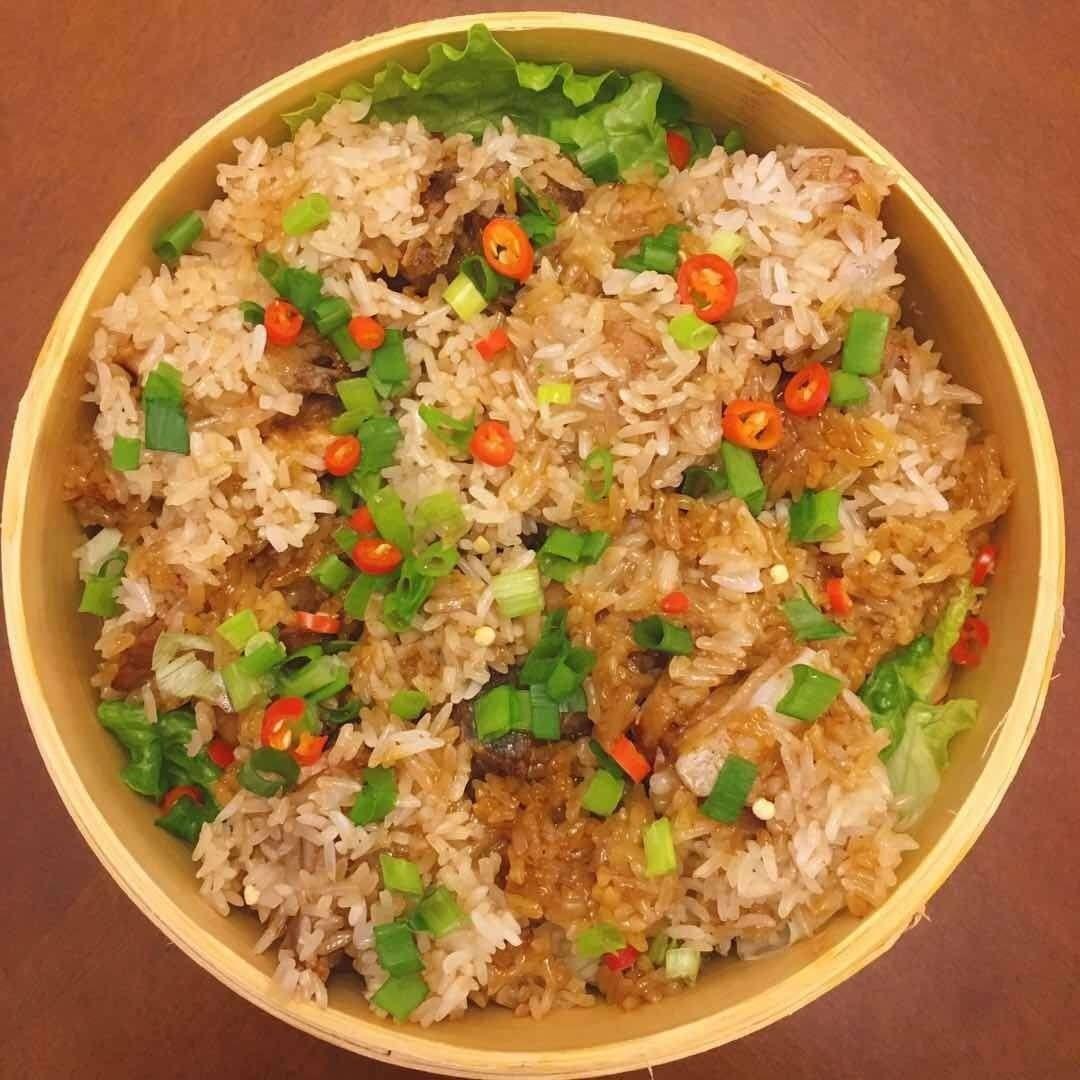 超好吃的排骨糯米饭