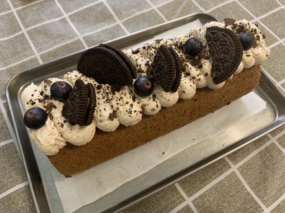 超浓郁卷不裂的巧克力蛋糕卷