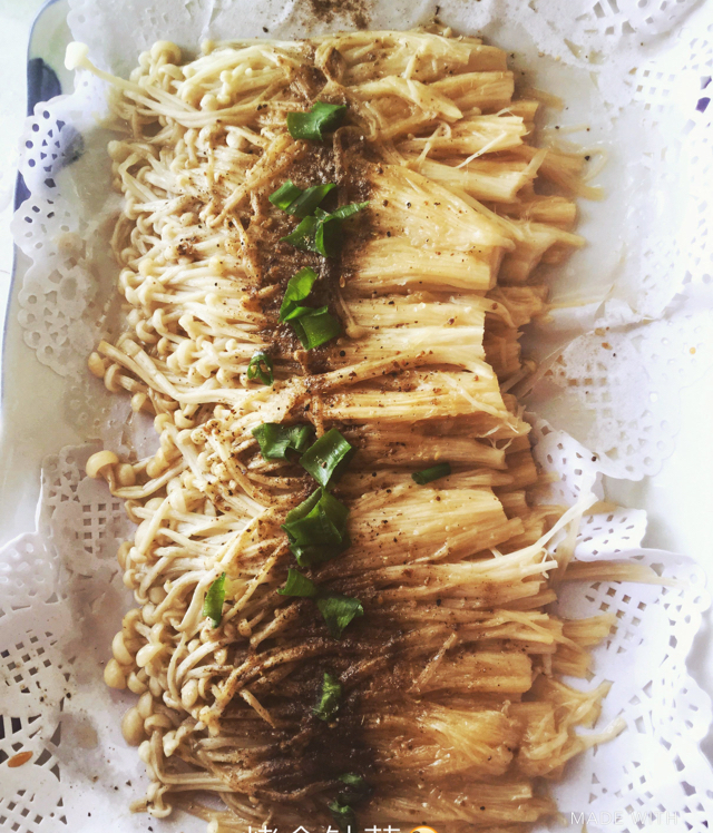 微波炉金针菇