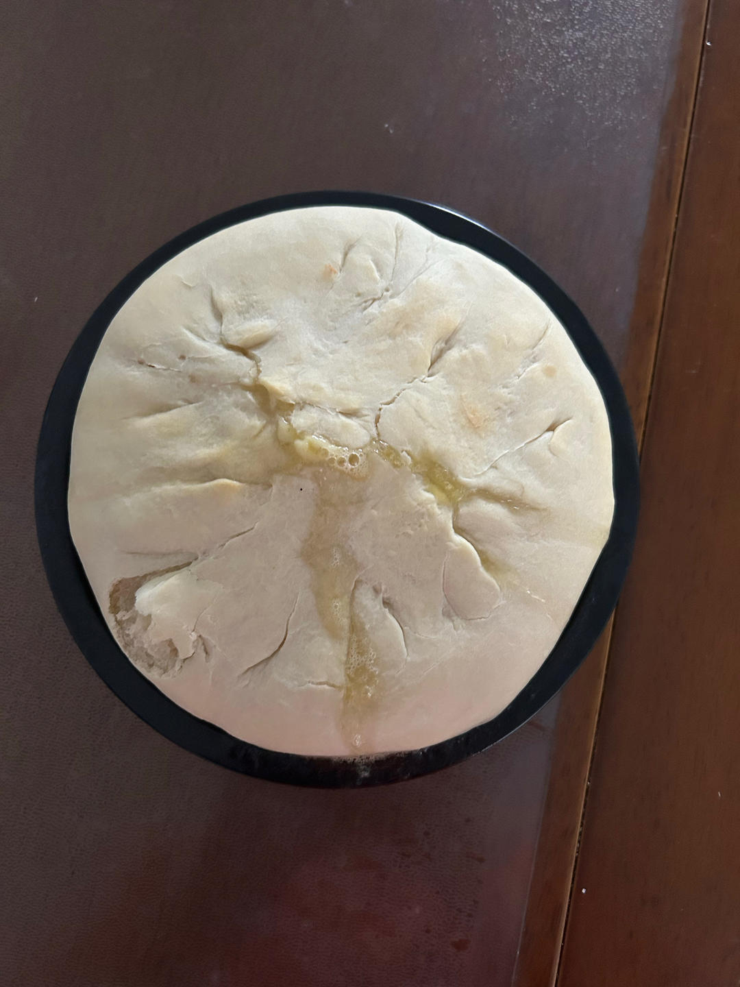 爆浆芝士榴莲饼