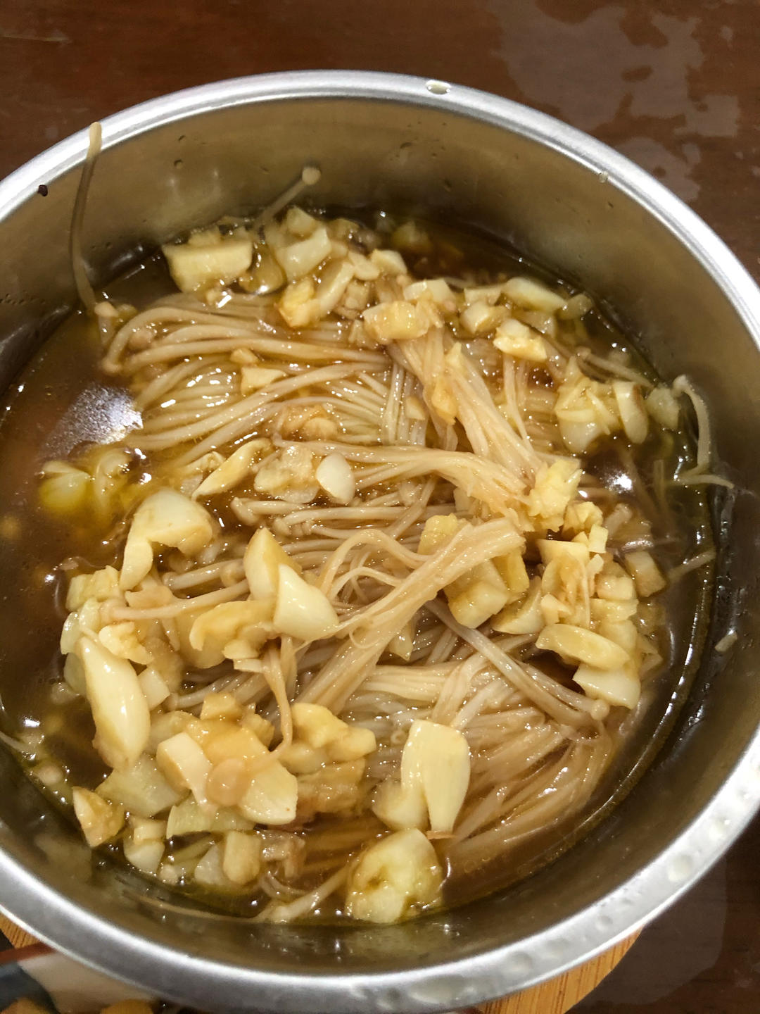 蒜蓉蒸金针菇