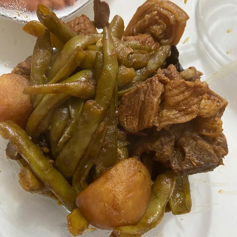 排骨炖豆角