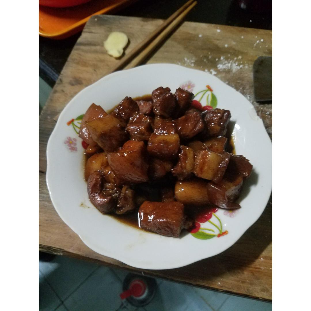 不焯水不放油的家常红烧肉