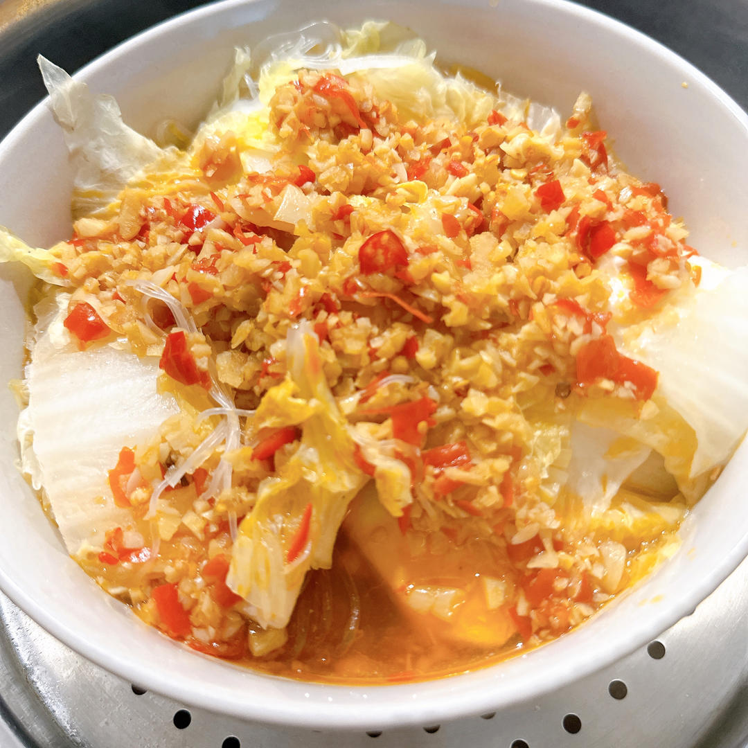 蒜蓉粉丝娃娃菜