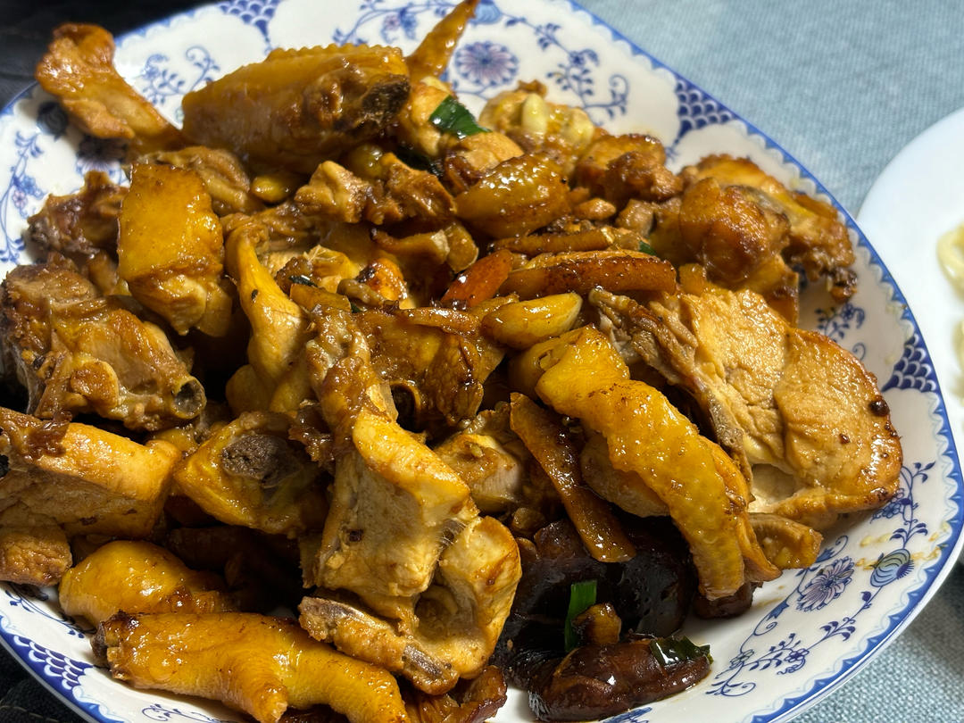 干香菇炒雞