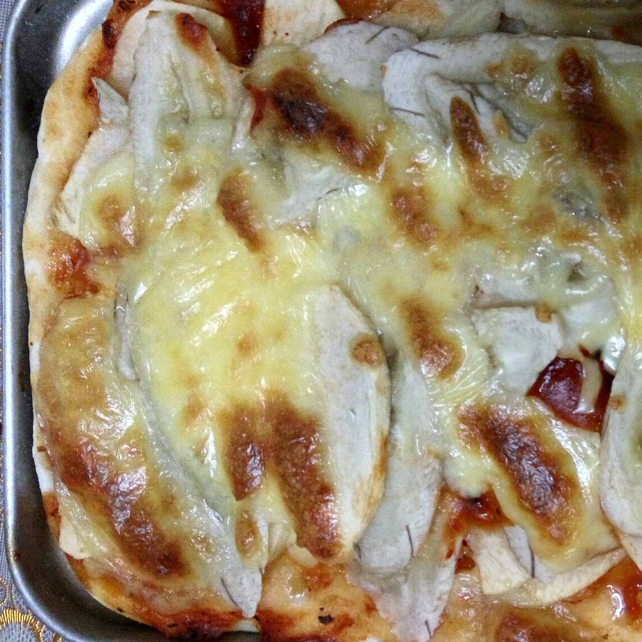 不用酵母的披萨底 No Yeast Pizza Dough